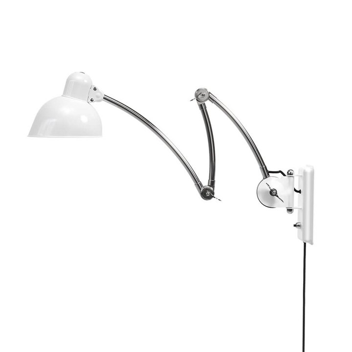 Kaiser Idell 6559-W væglampe, hvid