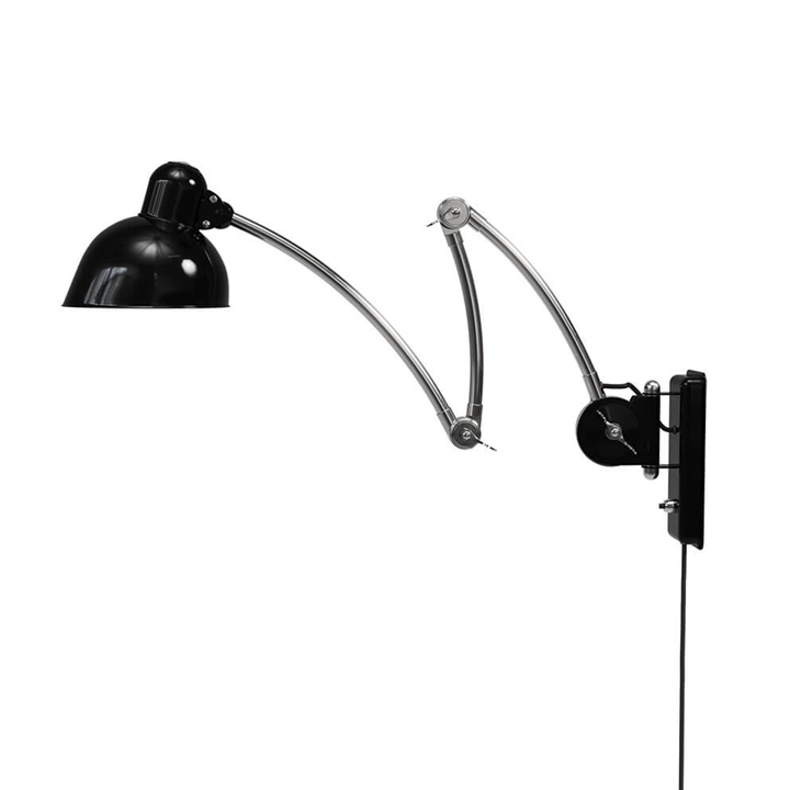 Kaiser Idell 6559-W væglampe, sort