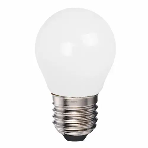 Kronepære LED 6W opal, E27, 2700K 