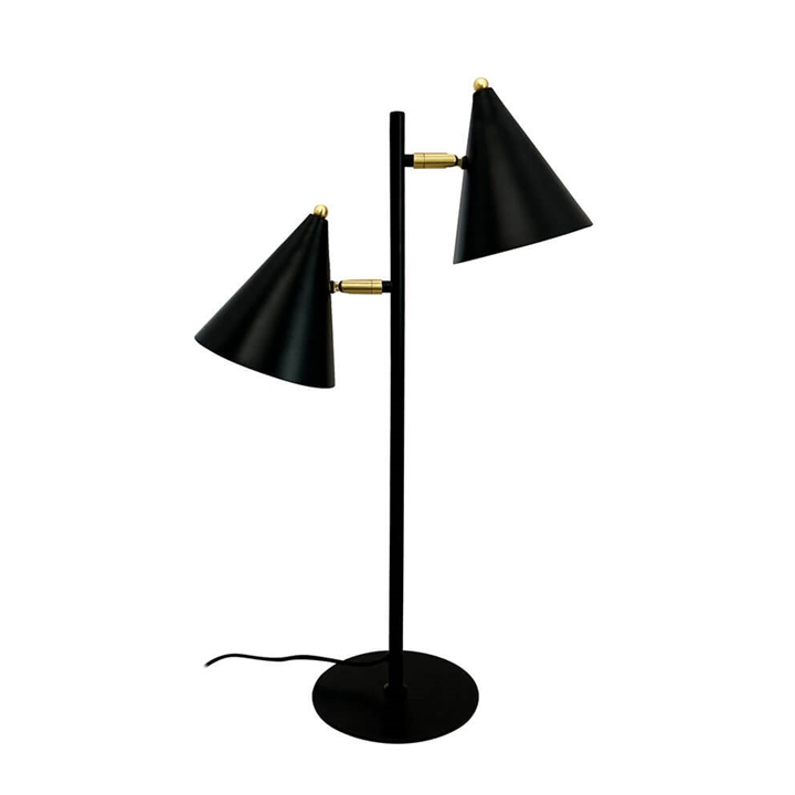 Rouen bordlampe, sort