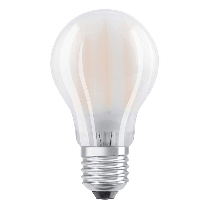 Osram LED-pære 4W E27 827, mat