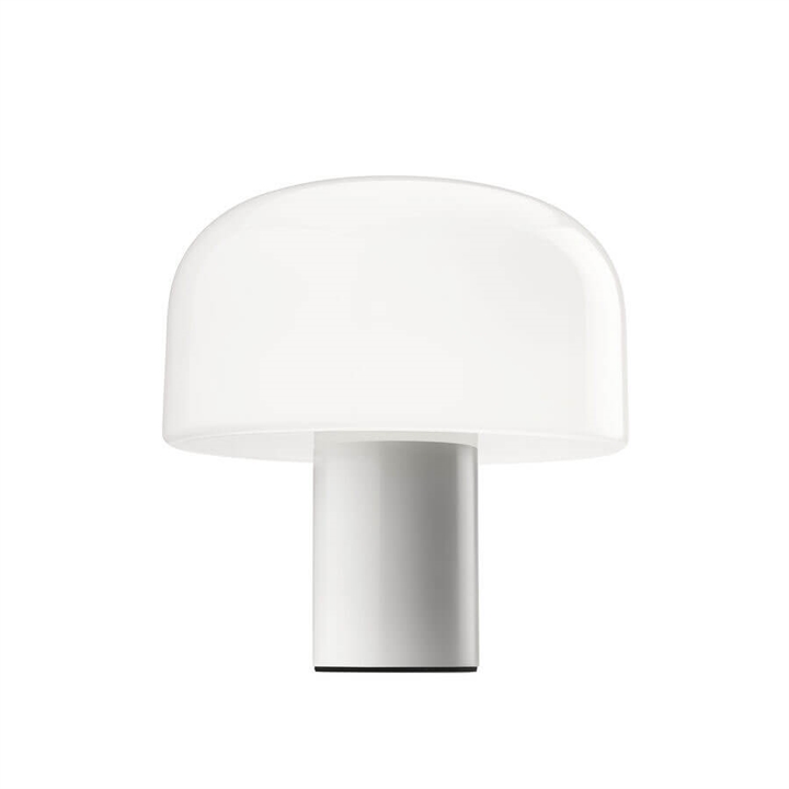 Bellhop Glas T bordlampe, hvid