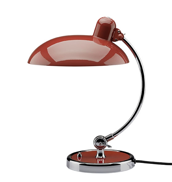 KAISER idell 6631-T Luxus bordlampe, venetian red