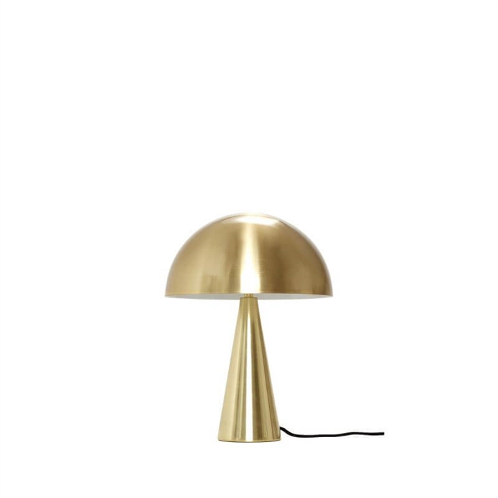 Mush bordlampe mini, messing