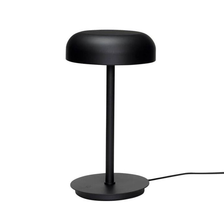 Velo bordlampe, sort