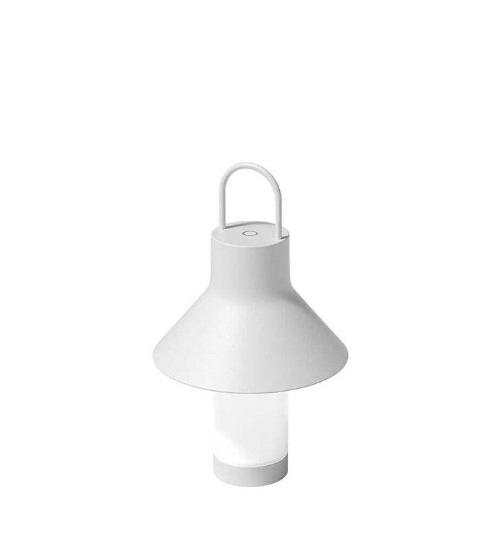 Shadow batterilampe / bordlampe small, hvid