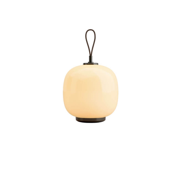 VL45 Radiohus Portable batteri- / bordlampe, messing/pale yellow