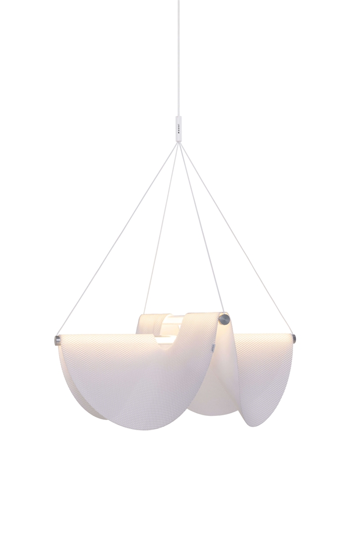 Moooi Drape Light 78 pendel, hvid