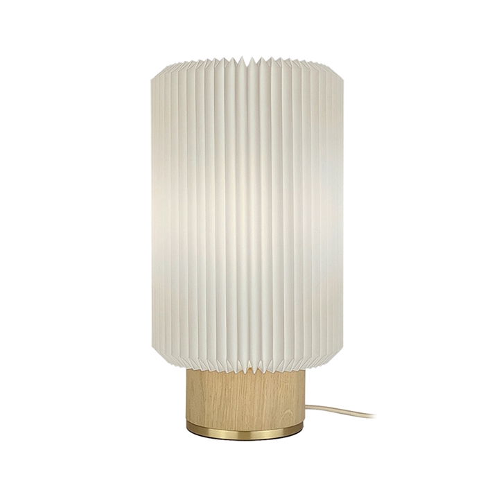 Billede af Cylinder 382 Bordlampe Medium Light Oak - Le Klint
