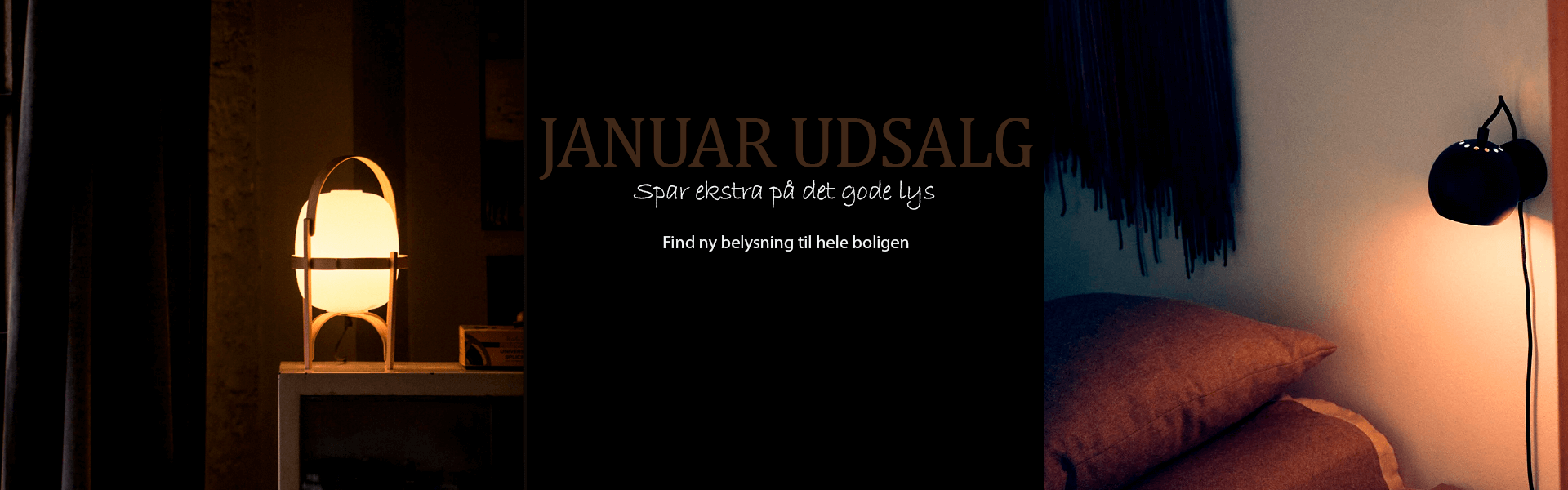 JANUAR UDSALG hos Lamper.dk