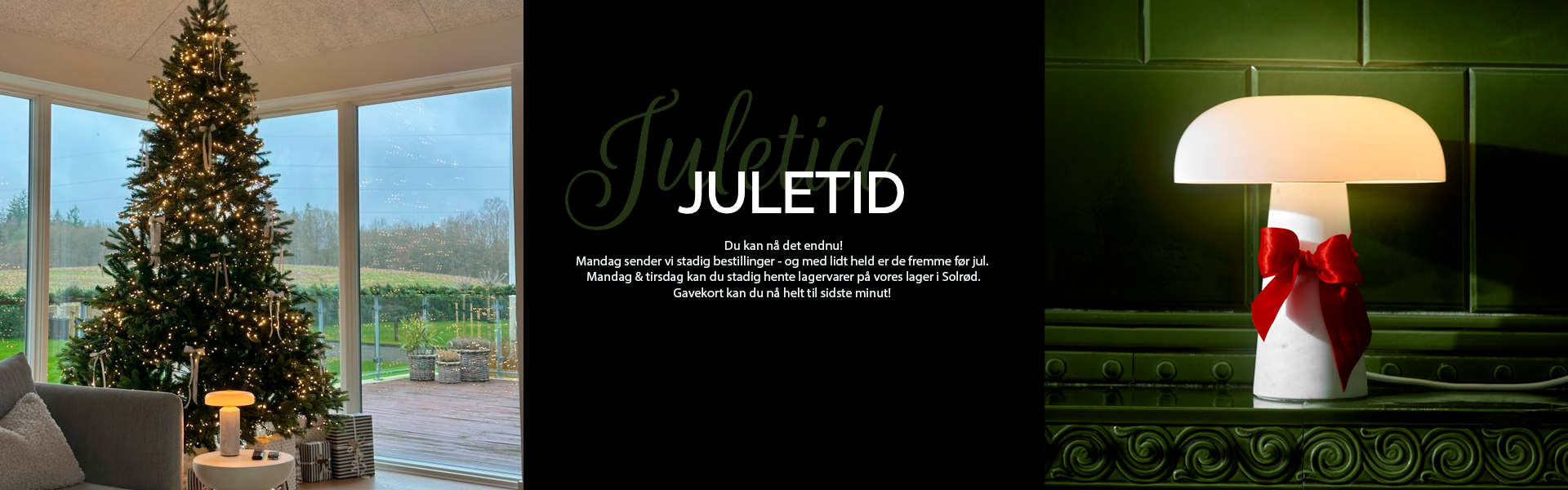 Køb lamper til julegaver hos Lamper.dk