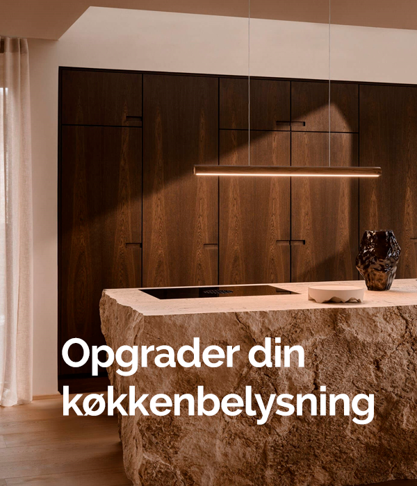 Opgradér din køkkenbelysning og find lamper til køkkenøen hos Lamper.dk