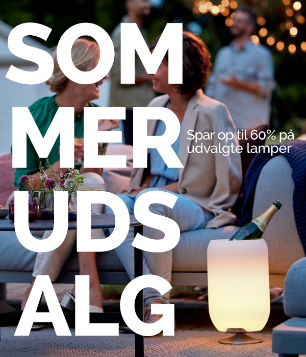 Tag lyset med ud på altan, terrasse og i haven | Find udelamper hos Lamper.dk