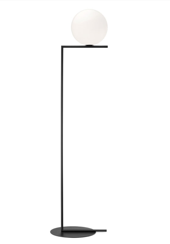 Ic Light Floor F2, Sort Ic Light