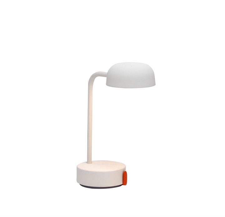 Fokus bordlampe / batterilampe, cloudy (hvid)