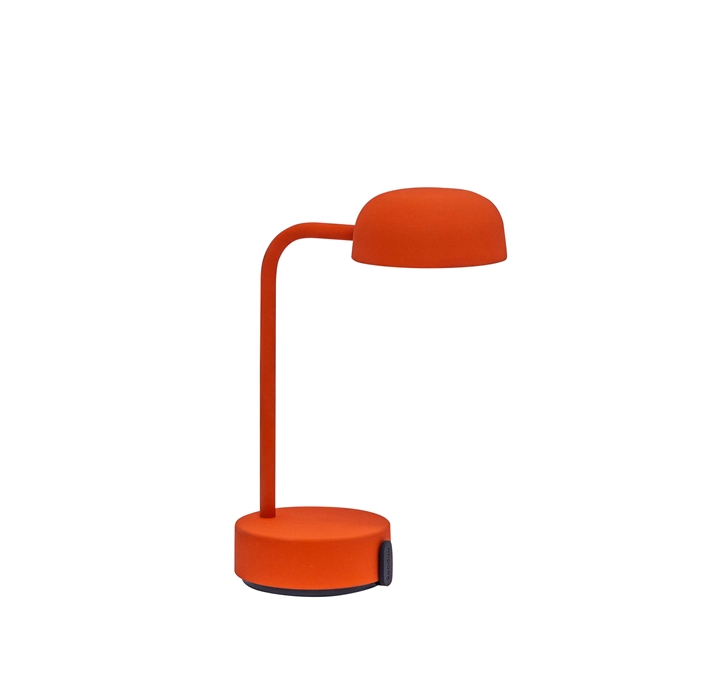 Fokus bordlampe / batterilampe, orange