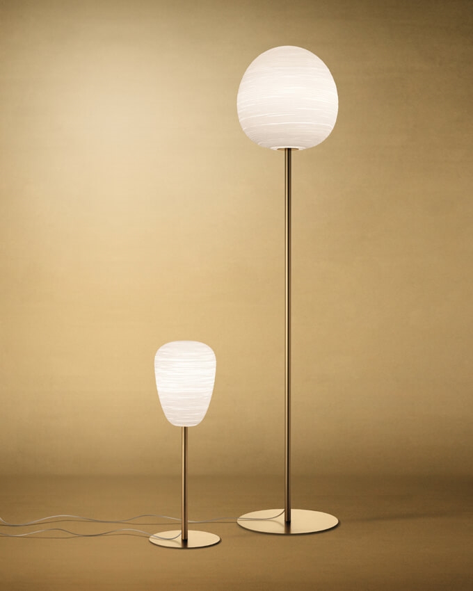 Foscarini Rituals 1 bordlampe hvid/guld Se Her!